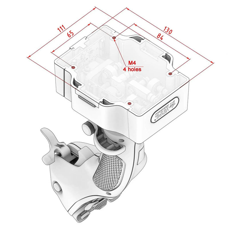 Virpil Controls CDT AEROMAX Right hand - Flight Stick Virpil Controls Virpil Controls Flight stick  Sim Race Webshop B.V.