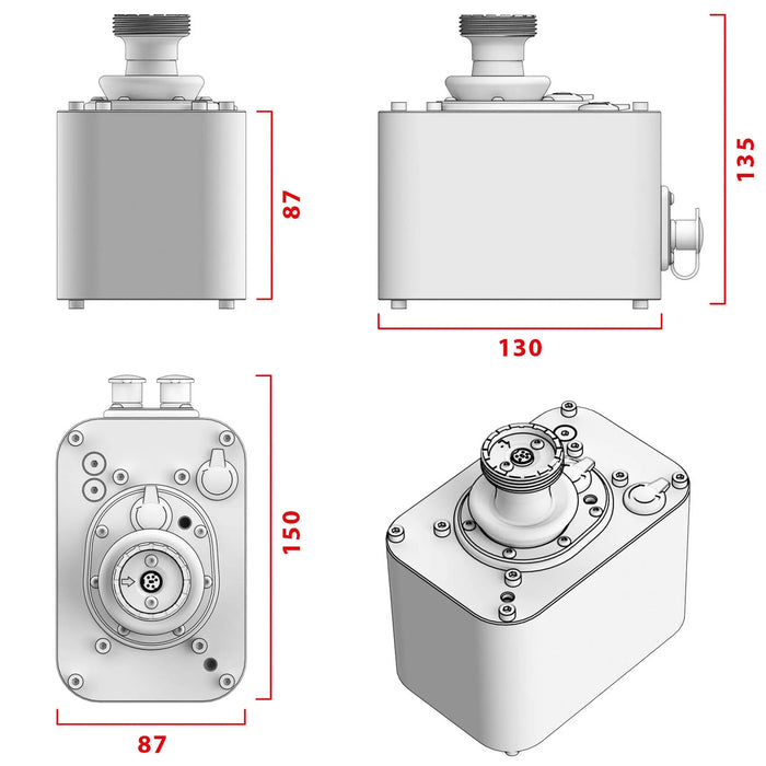 Virpil Controls MongoosT-50CM3 Base Virpil Controls