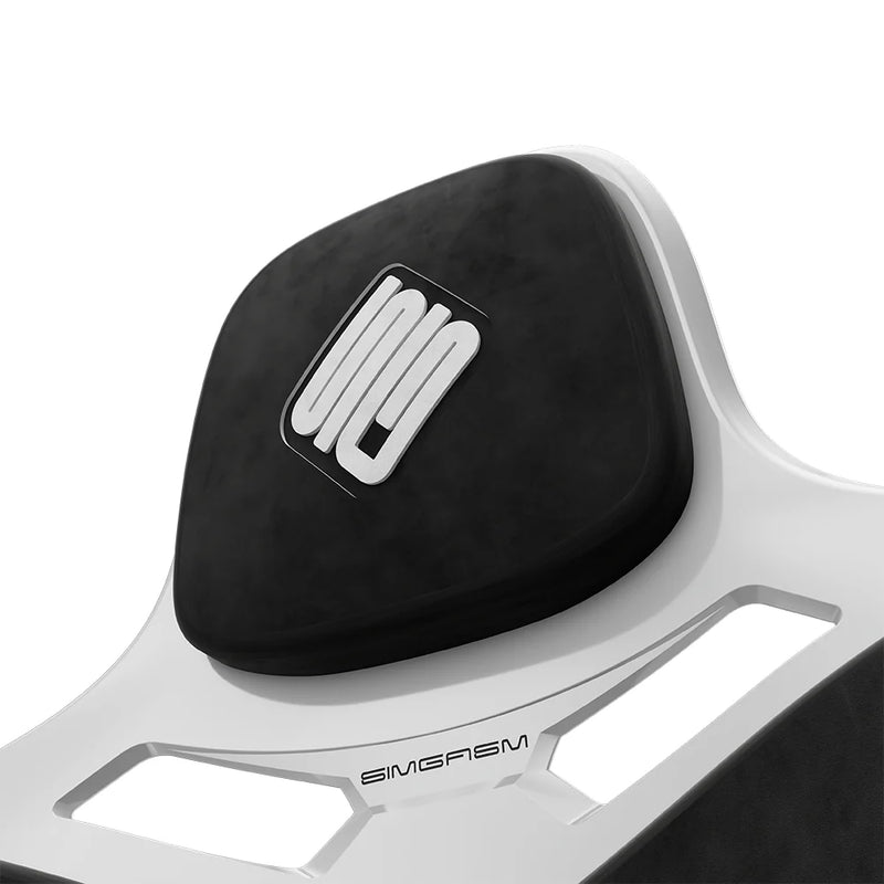 SIMGASM | Atlas Formula - White | Sim Racing Seat SIMGASM SIMGASM Seat  Sim Race Webshop B.V.
