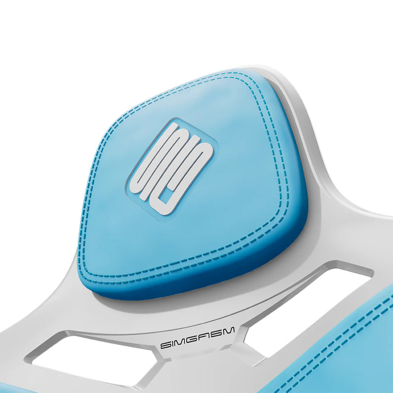 SIMGASM | Atlas Formula - White | Sim Racing Seat SIMGASM SIMGASM Seat  Sim Race Webshop B.V.