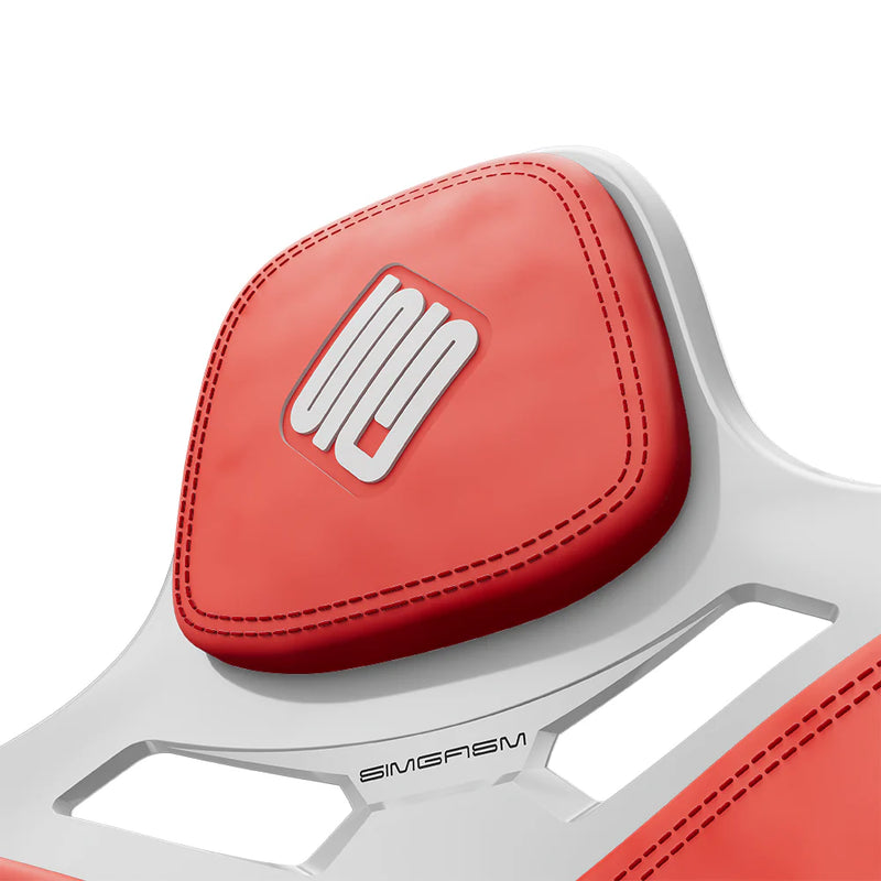 SIMGASM | Atlas Formula - White | Sim Racing Seat SIMGASM SIMGASM Seat  Sim Race Webshop B.V.