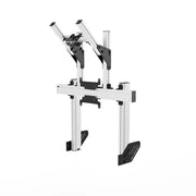 SIMGASM | Apex Integrated double monitor stand Vesa 75/200 SIMGASM SIMGASM Monitorstand  Sim Race Webshop B.V.
