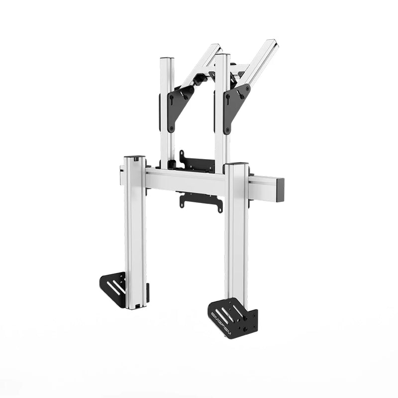 SIMGASM | Apex Integrated double monitor stand Vesa 75/200 SIMGASM SIMGASM Monitorstand  Sim Race Webshop B.V.