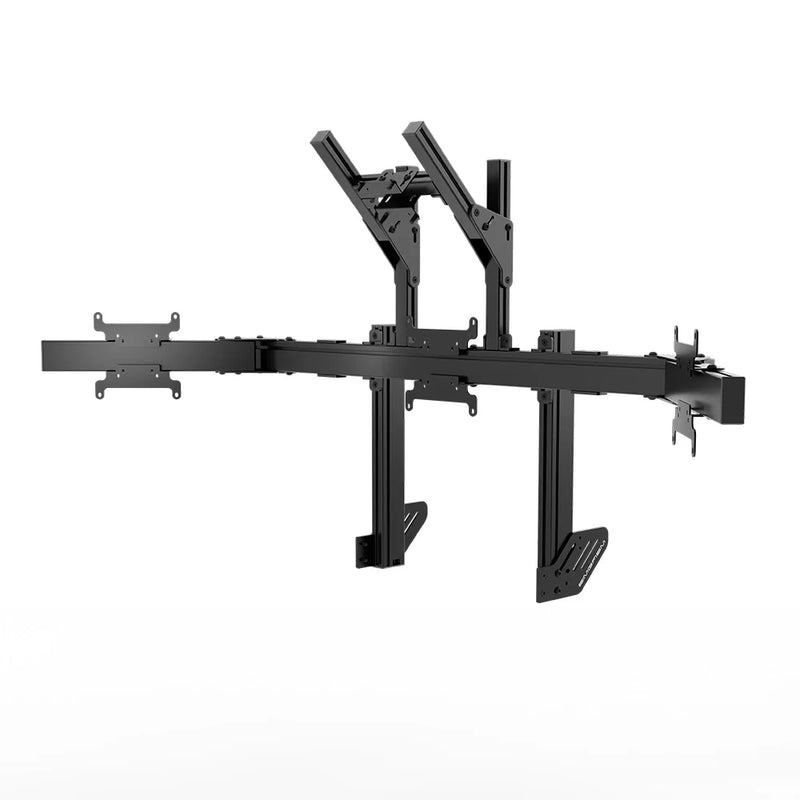 SIMGASM | Apex  Integrated quad monitor stand Vesa 75/200 SIMGASM SIMGASM Monitorstand  Sim Race Webshop B.V.