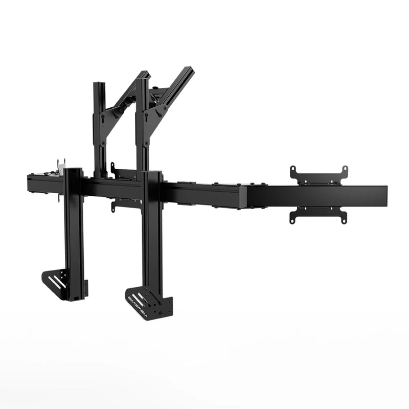 SIMGASM | Apex  Integrated quad monitor stand Vesa 75/200 SIMGASM SIMGASM Monitorstand  Sim Race Webshop B.V.