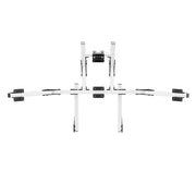SIMGASM | Core Integrated quad monitor stand vesa 75/100 SIMGASM SIMGASM Monitorstand  Sim Race Webshop B.V.