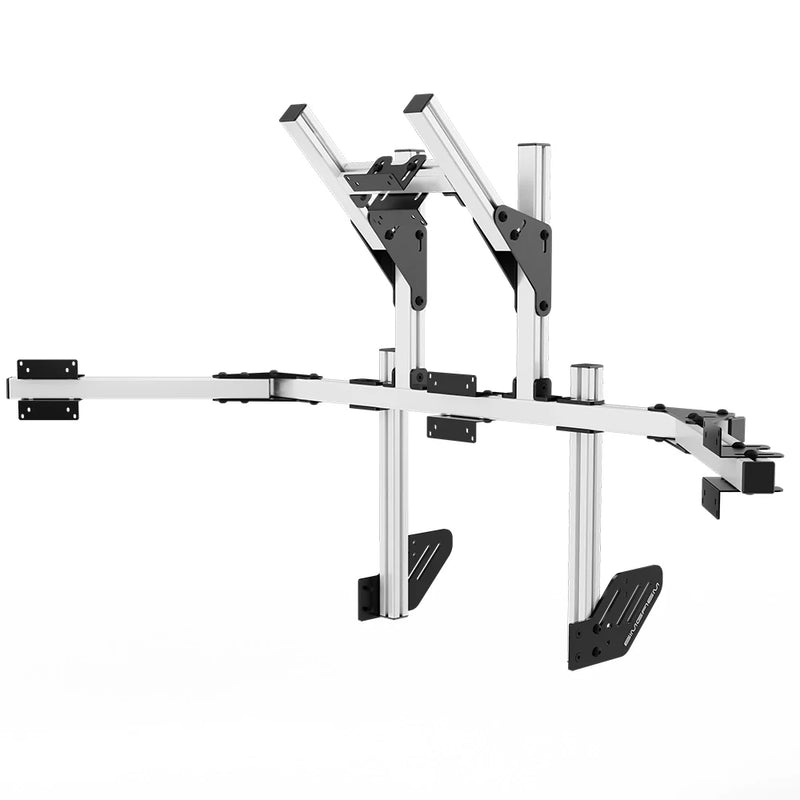 SIMGASM | Core Integrated quad monitor stand vesa 75/100 SIMGASM SIMGASM Monitorstand  Sim Race Webshop B.V.