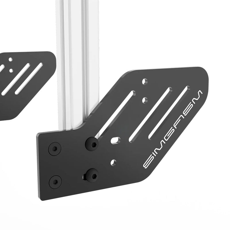 SIMGASM | Core Integrated quad monitor stand vesa 75/100 SIMGASM SIMGASM Monitorstand  Sim Race Webshop B.V.