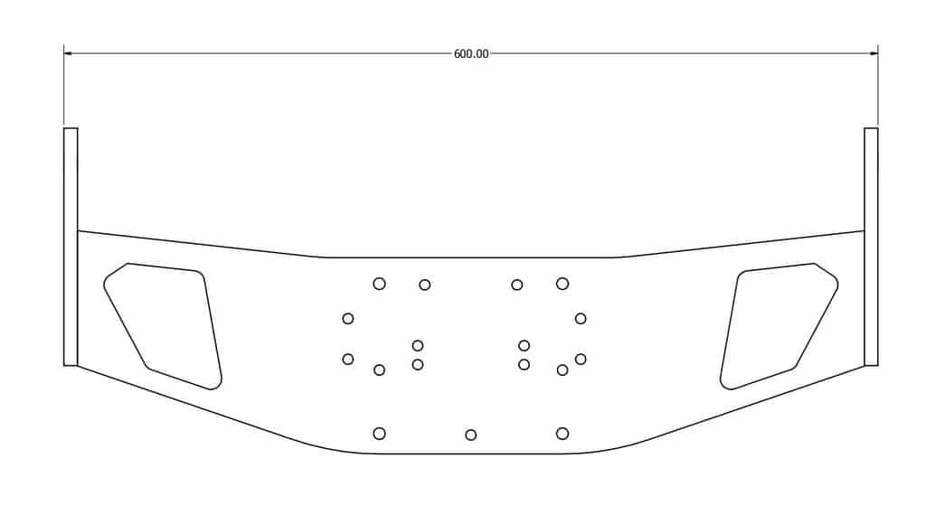 Sim-Lab Wheel deck Bracket P1-X voor Fanatec, Logitech en Thrustmaster-sturen