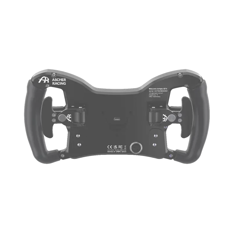 Ascher Racing McLaren Artura GT4 Wheel USB - Steering Wheel
