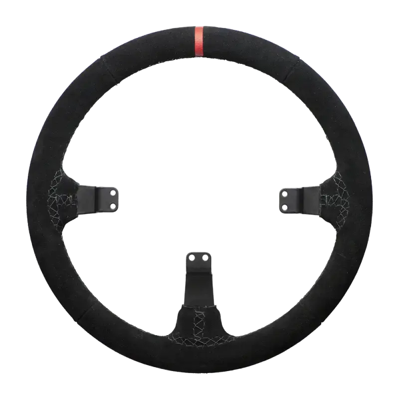 Asetek SimSports Dished Suede Rim - Steering Rim