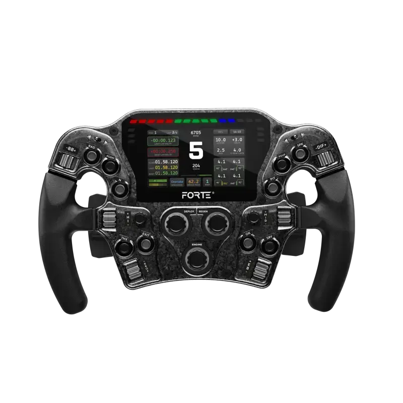 Volant de direction Asetek SimSports Forte® Formula Pro
