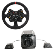 Asetek invecta 27NM Direct Drive GT Bundle - GT Round Alcantara Wheel
