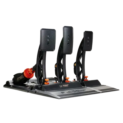 Asetek SimSports La Prima Brake and Gas Pedal + Clutch - Sim Pedals