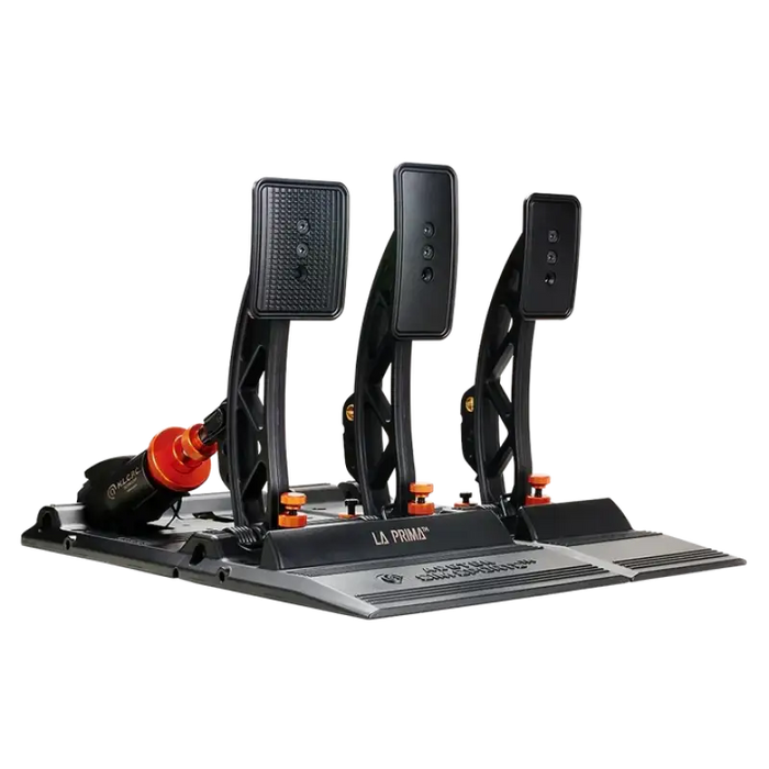 Asetek SimSports La Prima Brake and Gas Pedal + Clutch - Sim Pedals