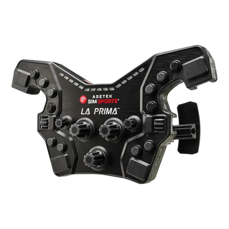 Asetek SimSports La Prima™ Formula Button Box (Black) - Button Box