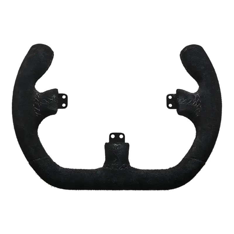 ASETEK OPEN D BLACK SUEDE RIM - back view