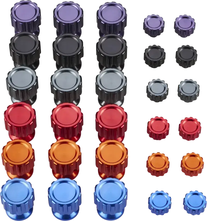 Asetek SimSports Rotary Encoder & Kinky Switch Color Kit - Button Color kit