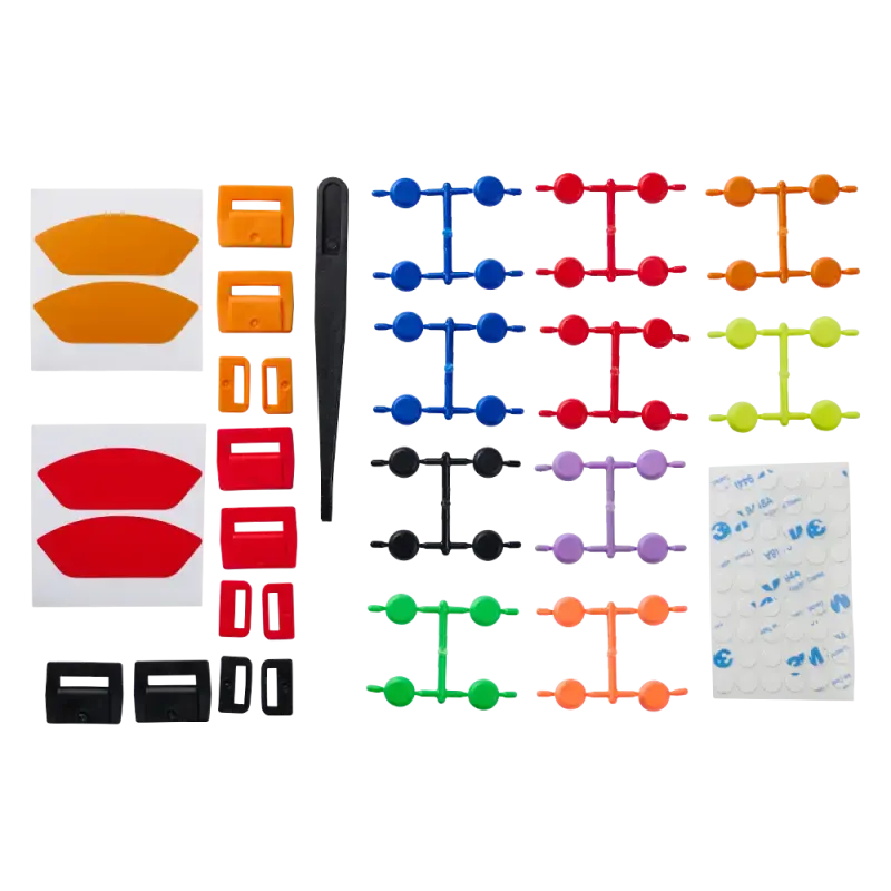 Asetek SimSports Steering Wheel Button Color Kit - buttons