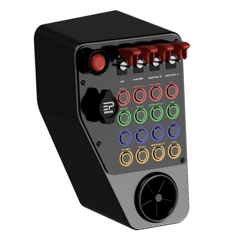 EPLAB 296 Special button box – angled front product view