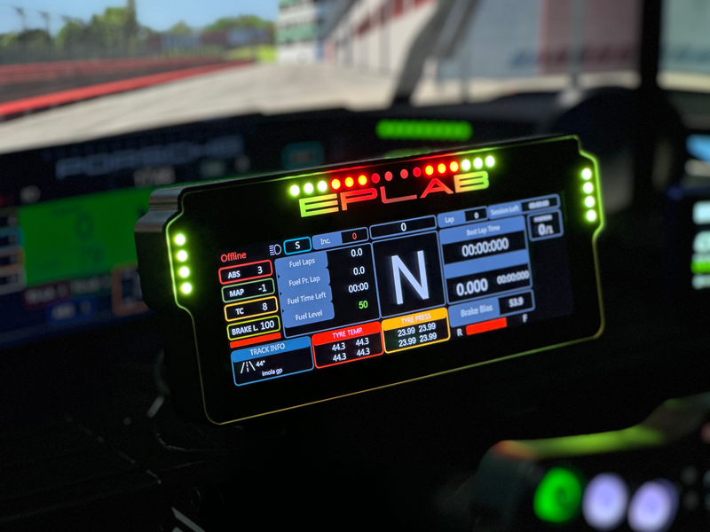 EPLAB P992 7.9-inch Sim Racing Dashboard Display – official EPLAB product image 2