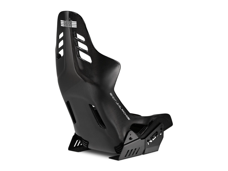 Next Level Racing ES3 Elite Carbon Fiber Sim Racing Seat rear view