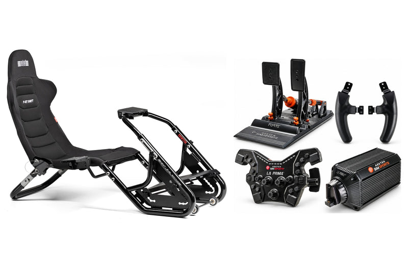 Next Level Racing F-GT Shift + Asetek La Prima 12 Nm Racing Bundle
