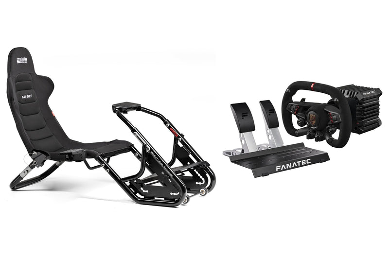 Next Level Racing F-GT Shift + Fanatec CSL DD QR2 Vision GT 5 Nm Racing Bundle