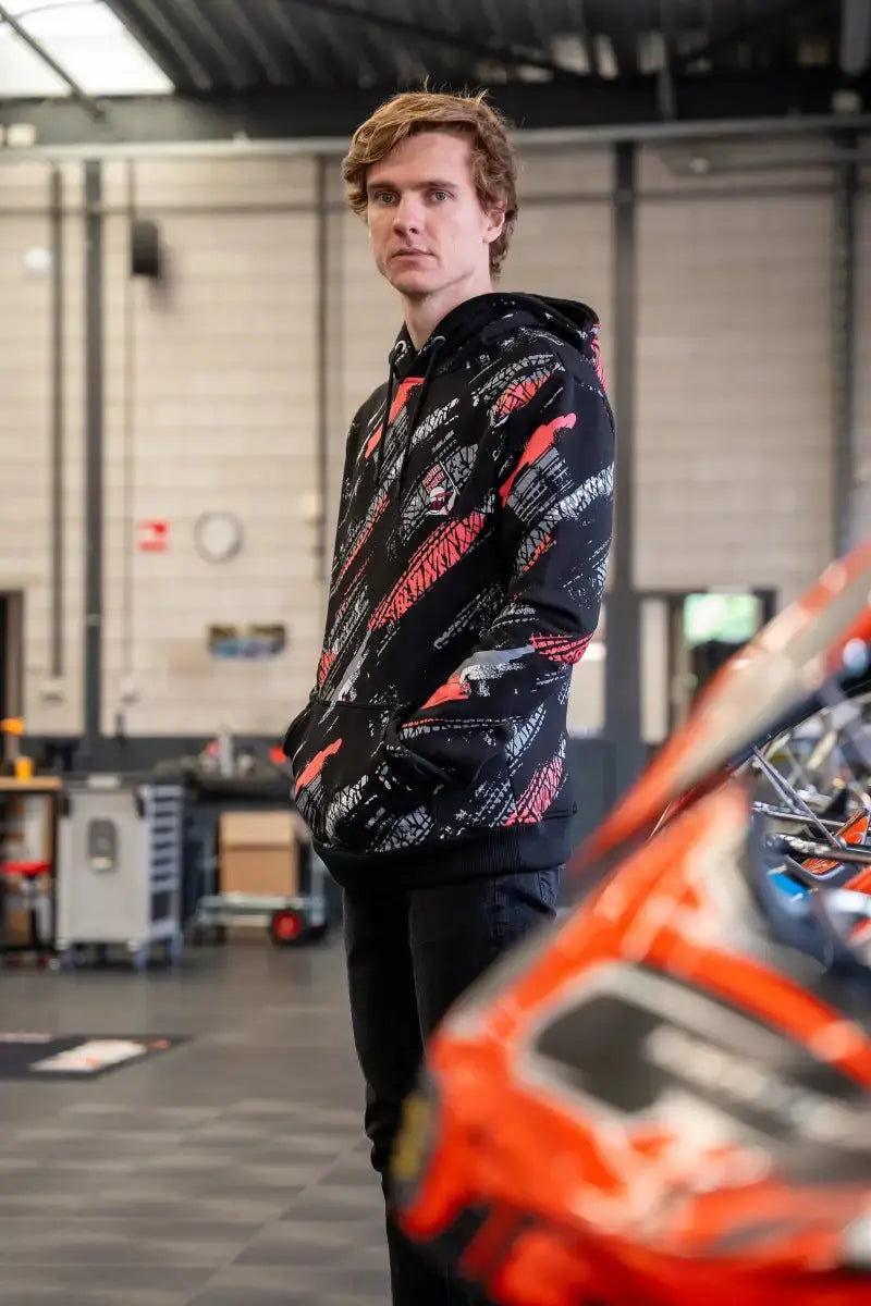 Jarno Opmeer Hoodie TRACKS Black Hoodie
