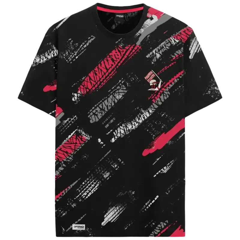 Jarno Opmeer T shirt TRACKS Black T shirt