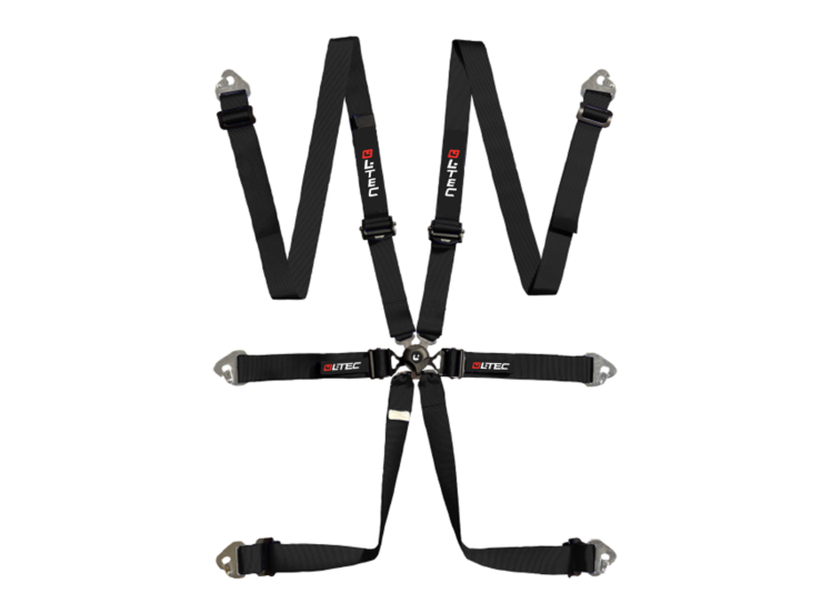 LTEC Endurance Aluminium 6-Point Racing Harness – product detail – photo 1