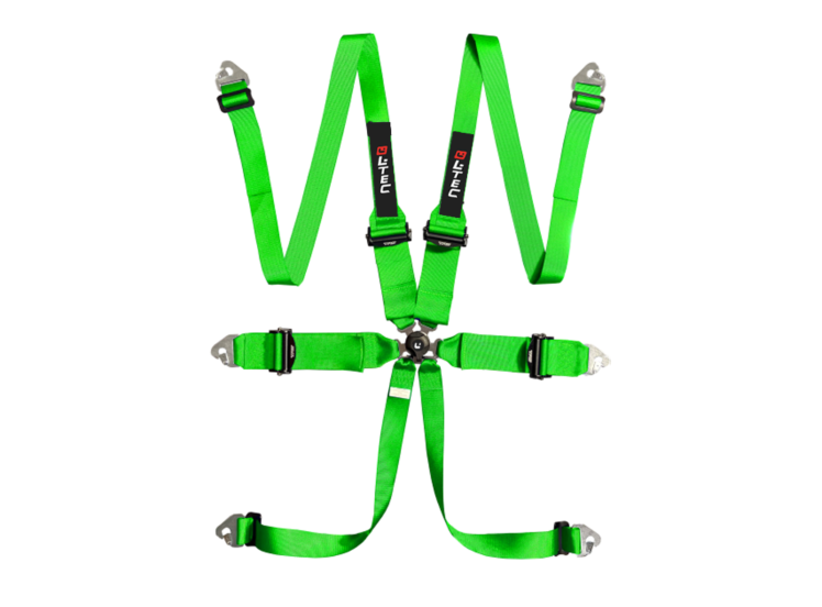 LTEC Magnum HANS Ultralite 6-Point Racing Harness – Green – photo 13
