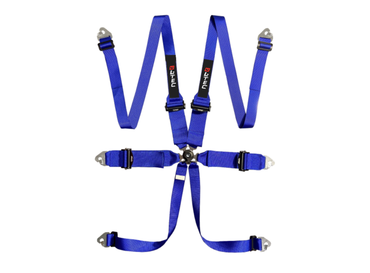 LTEC Magnum HANS Ultralite 6-Point Racing Harness – Blue – photo 9