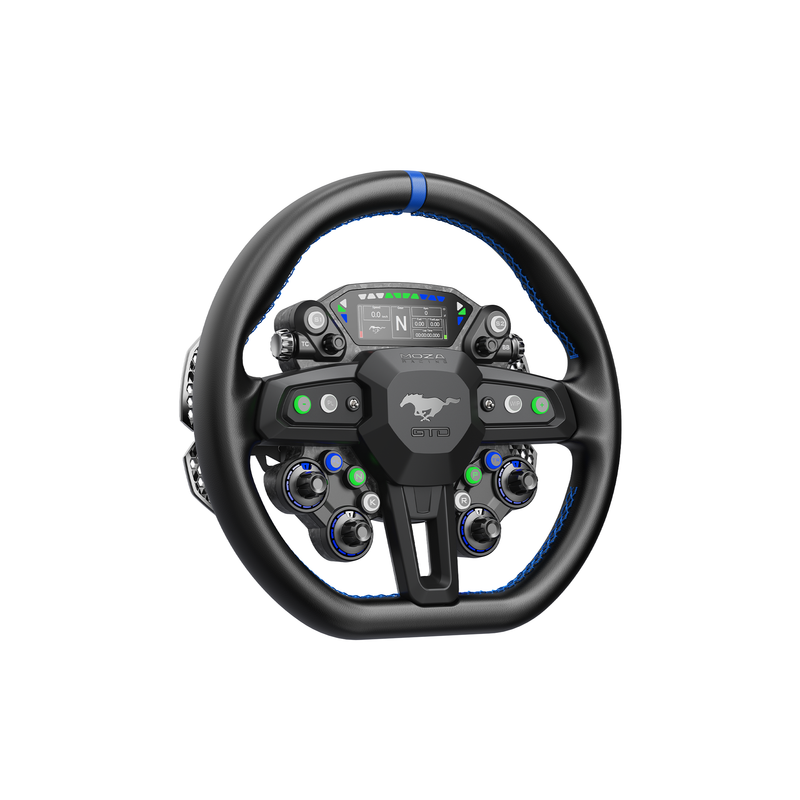MOZA Ford Mustang GTD Wheel — angled view