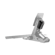 MOZA PHF haptic feedback module installed on a sim racing pedal