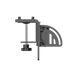 Moza Racing Clamp for Truck Wheel - Table Clamp