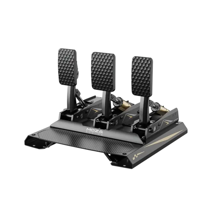 Moza Racing CRP2 Load Cell Pedals - 3 Pedals (Throttle + Brake + Clutch) - Sim Pedals