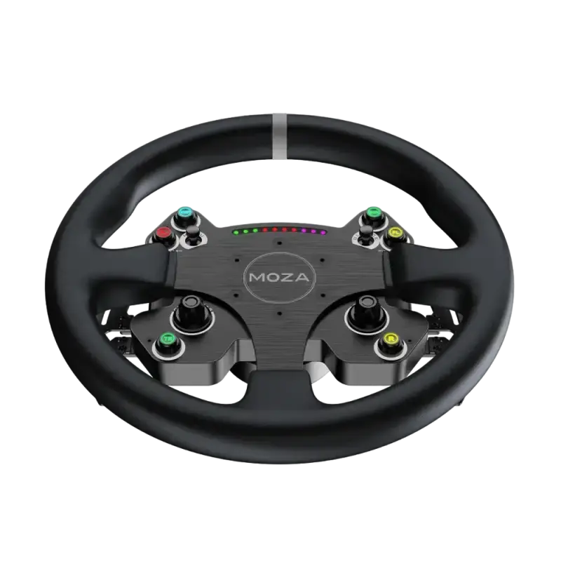 Moza Racing R12 Direct Drive Wheel Base – V2 + CS V2P Steering Wheel – Bundle - Wheel base + wheel