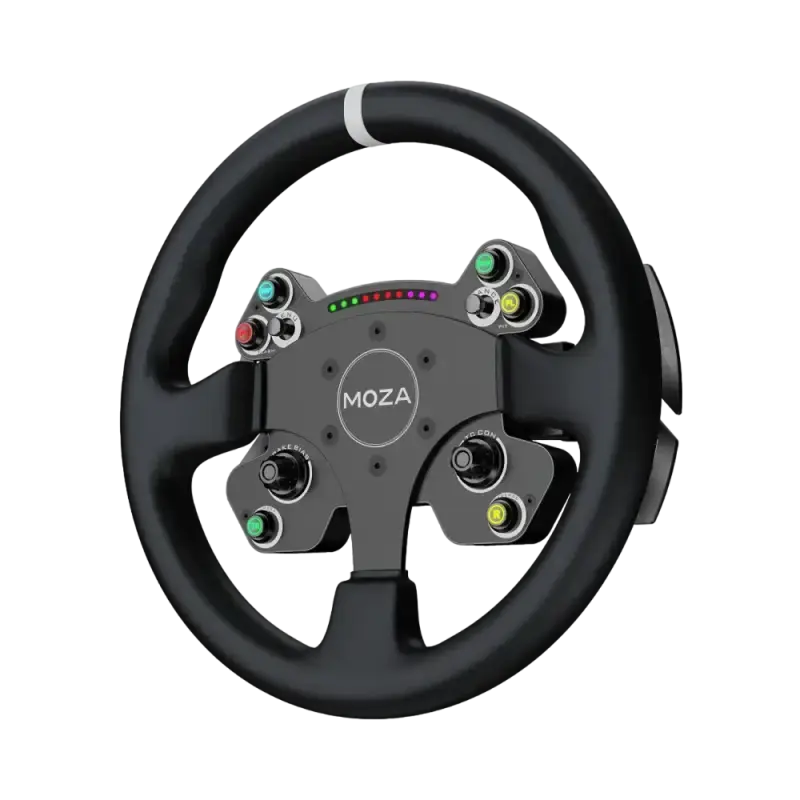 Moza Racing R12 Direct Drive Wheel Base – V2 + CS V2P Steering Wheel – Bundle - Wheel base + wheel