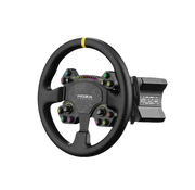 Moza Racing R9 Direct Drive Wheel Base – V3 + RS V2 Steering Wheel Leather Bundle Wheel base + wheel