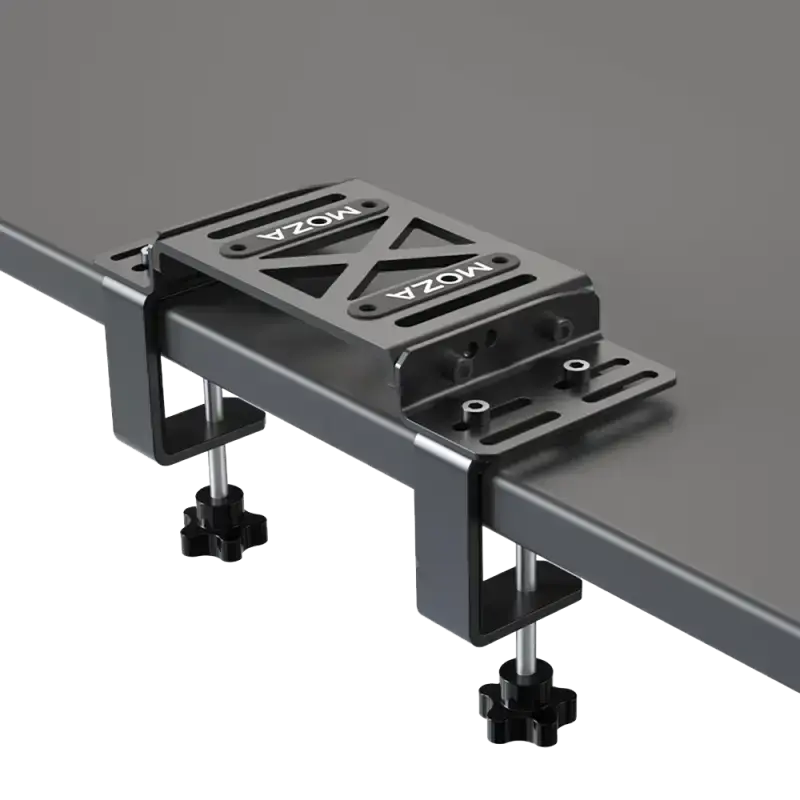 Moza Racing Table Clamp & Aluminium Mounting Bracket - steering base wheel mount