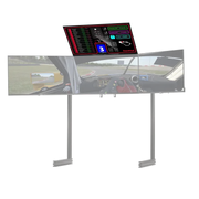 Next Level Racing - Elite Free Standing Quad Monitor - Black Edition - Add-On - mounted on tripple stand