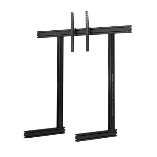 NEXT LEVEL RACING ELITE FREESTANDING SINGLE MONITOR STAND - BLACK - Front