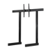 NEXT LEVEL RACING ELITE FREESTANDING SINGLE MONITOR STAND - BLACK - Front