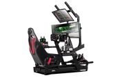 Next Level Racing - Elite Overhead Monitor Stand - Black - Add On - cockpit view