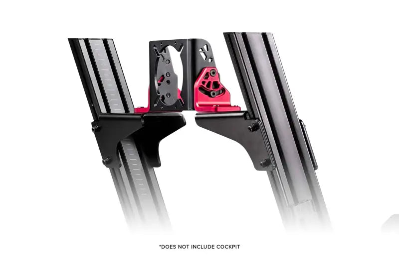 Next Level Racing ELITE PREMIUM DD SIDE AND FRONT MOUNT ADAPTER - cockpit view