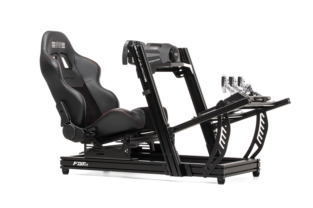 Next Level Racing ERS2 ELITE RACING SEATS - GT Elite Wheel Deck - front view