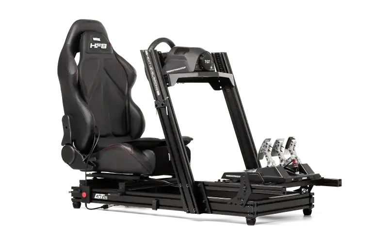 Next Level Racing HF8 HAPTIC GAMING PAD - on a next level racing GT-Elite Lite