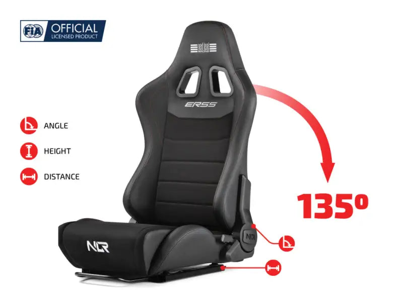 Next Level Racing® ERS5 Elite Reclining Seat – PU Leather & Suede Edition - Seat