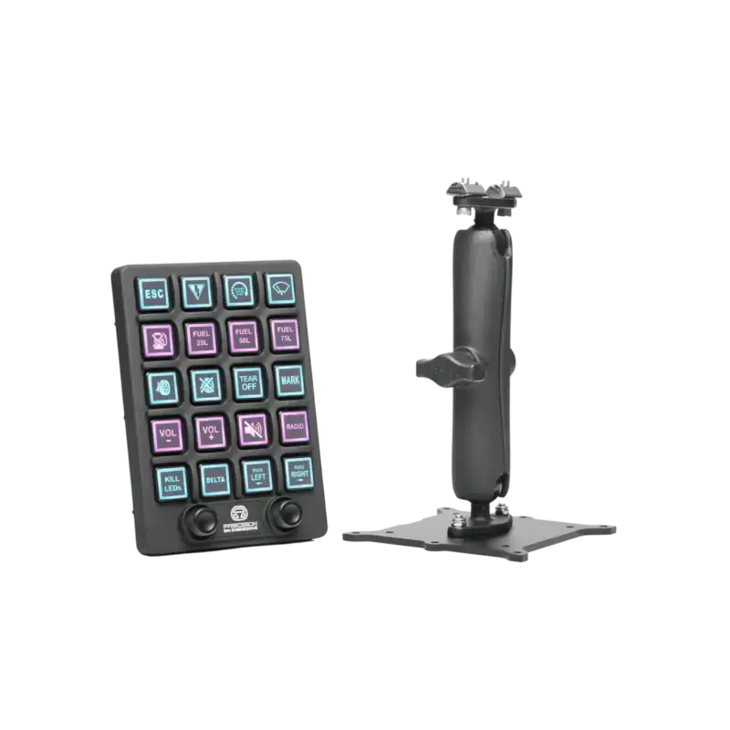 Precision Sim Engineering - Pro Switch Panel + Ram Mount - Sim Race ...